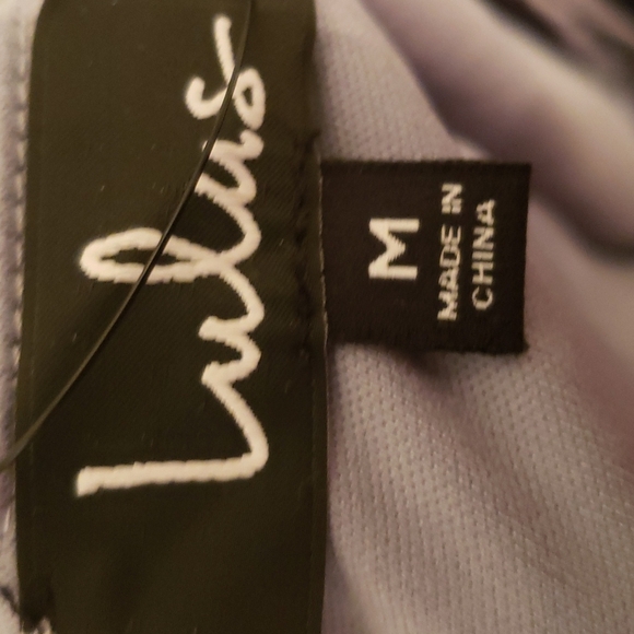 Lulus Blue skater Balletcore dress - Picture 7 of 8